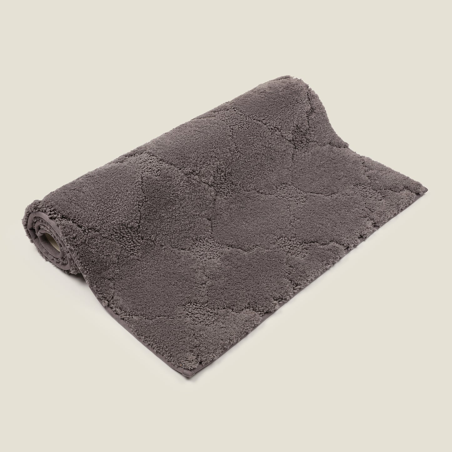 Dwell Luxury Drylon Bath Mat 60 X 90 Centimetres 60x90cm-HOM / Dark Grey