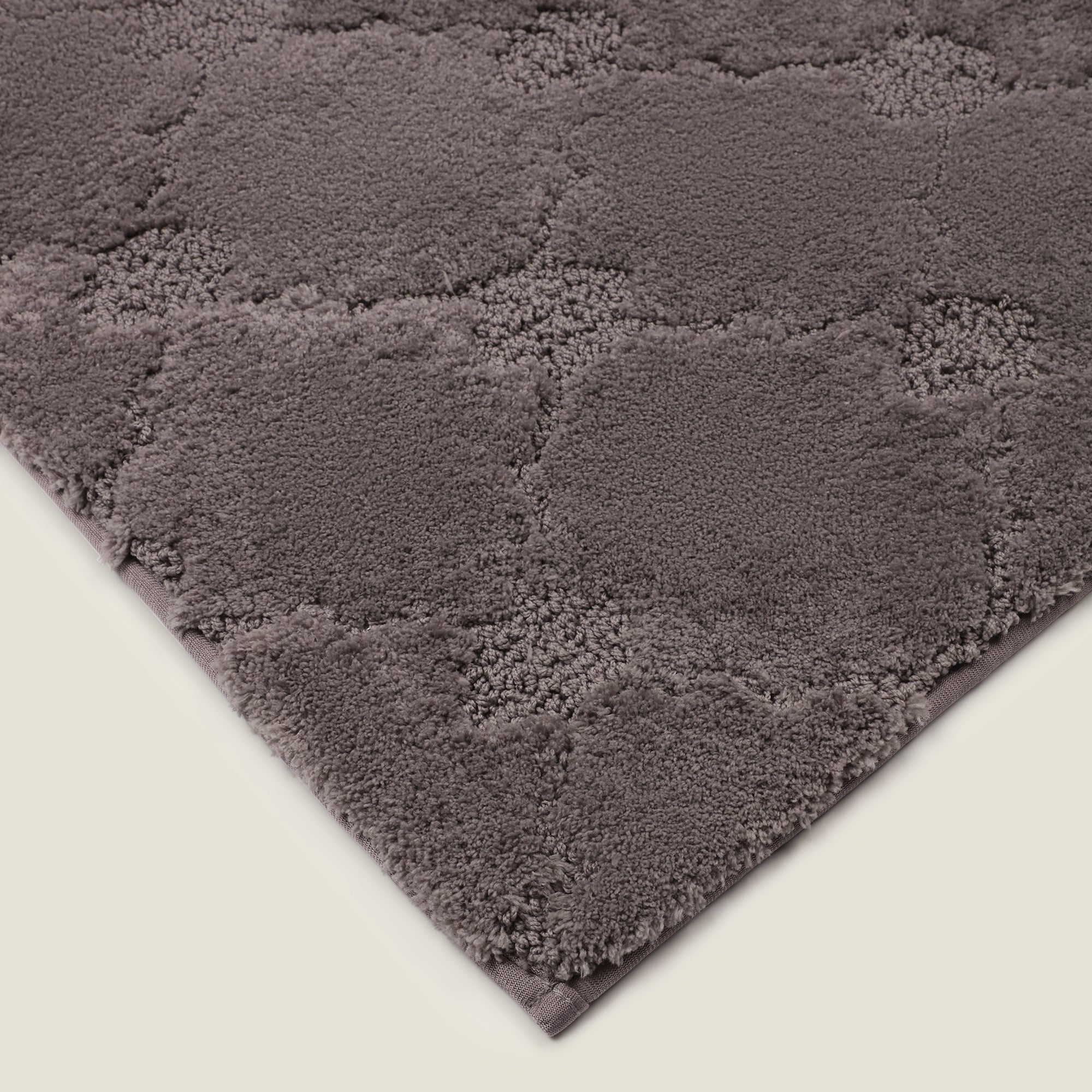 Dwell Luxury Drylon Bath Mat 60 X 90 Centimetres 60x90cm-HOM / Dark Grey