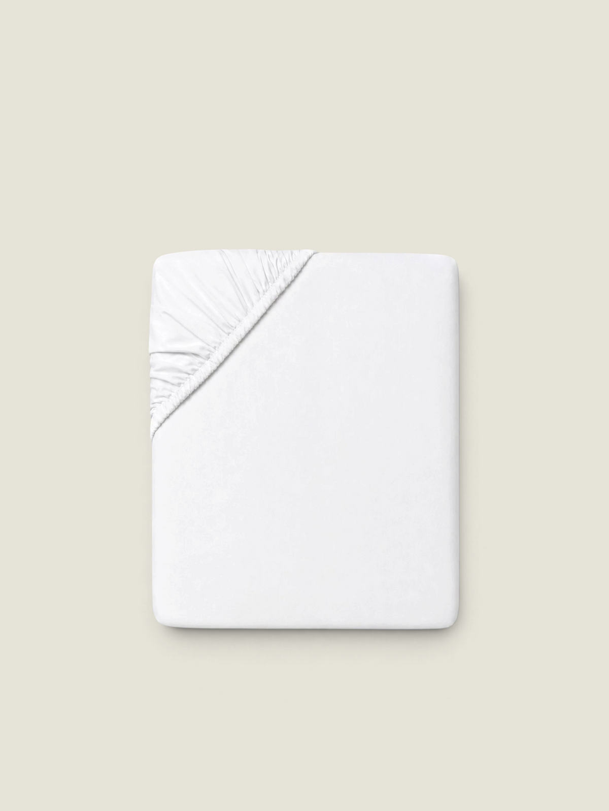 Punto Imperiale Fitted Sheet - 300 Thread Count Sateen King / White