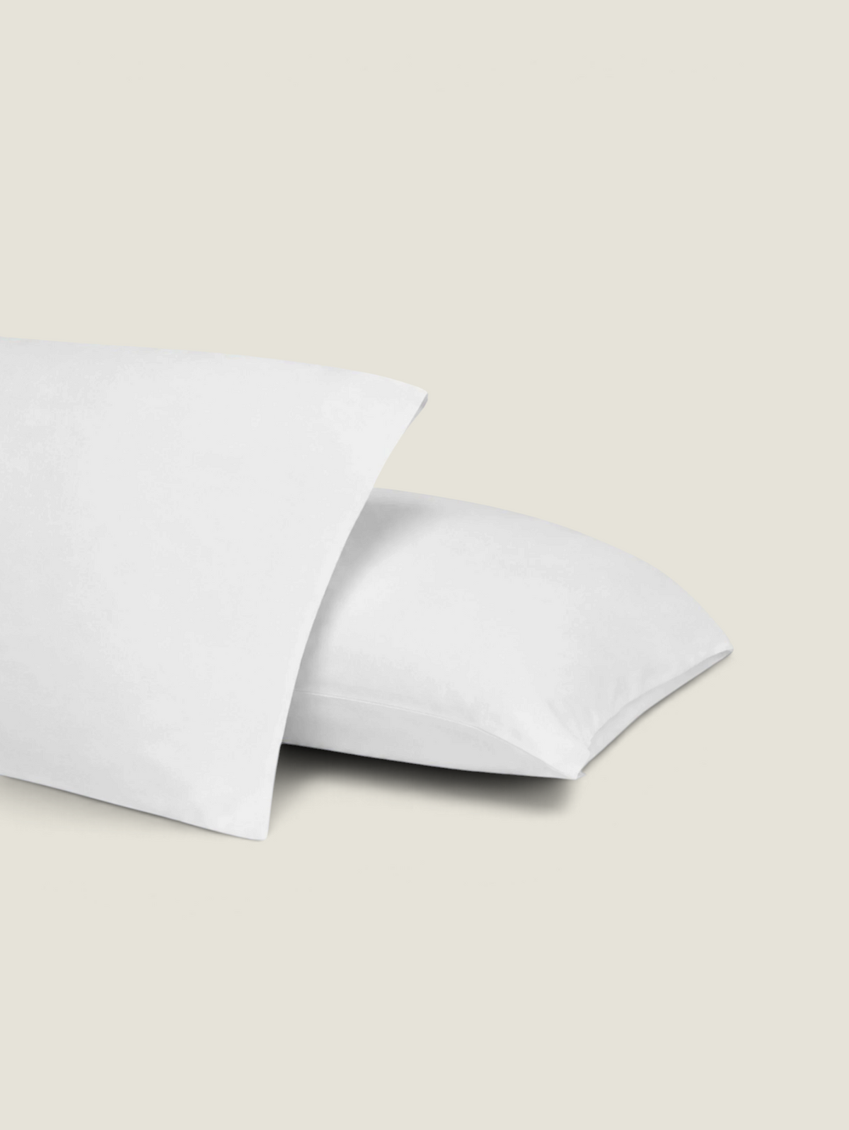 Punto Imperiale Pillow Cover - 300 Thread Count Sateen Queen / White