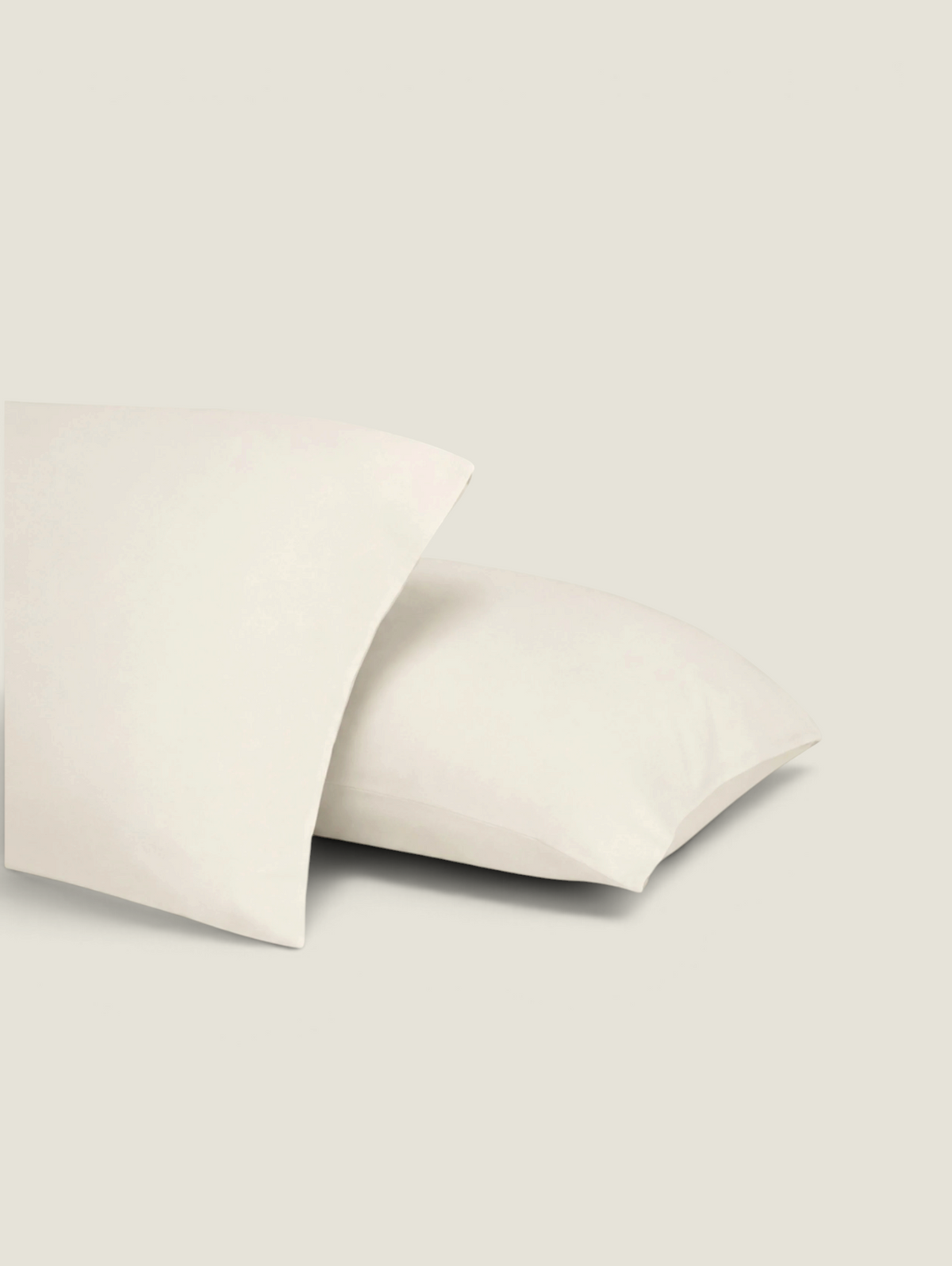 Punto Imperiale Pillow Cover - 300 Thread Count Sateen King / Offwhite