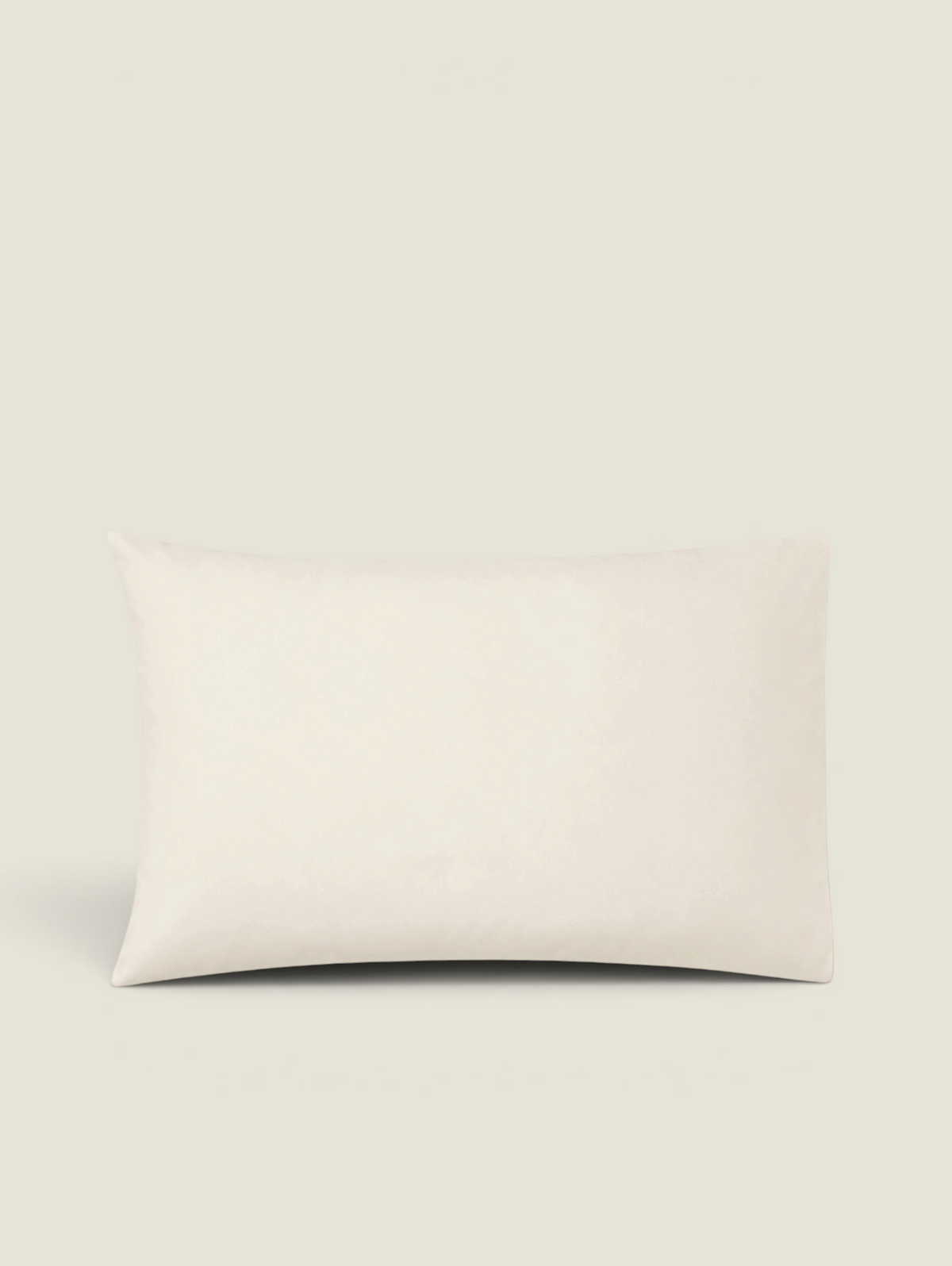 Punto Imperiale Pillow Cover - 300 Thread Count Sateen King / Offwhite