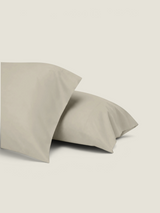 Punto Imperiale Pillow Cover - 300 Thread Count Sateen King / Beige
