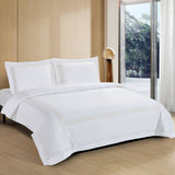 Dwell Honeycomb Duvet Set - 300 Thread Count Sateen