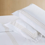 Dwell Honeycomb Duvet Set - 300 Thread Count Sateen