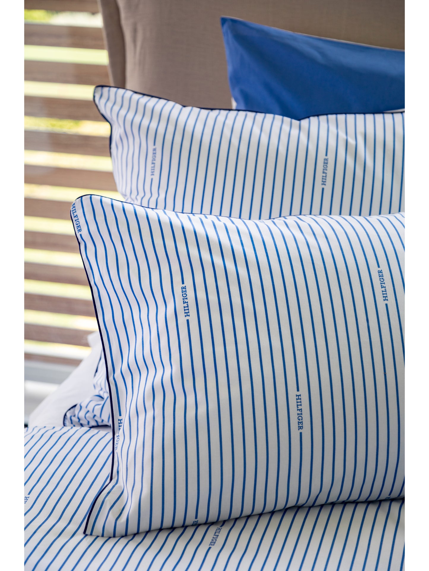 Tommy Hilfiger Single Pillow Cover - 145 Thread Count Percale