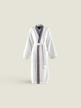 Tommy Hilfiger Teams Bath Robe - 360 GSM S / White