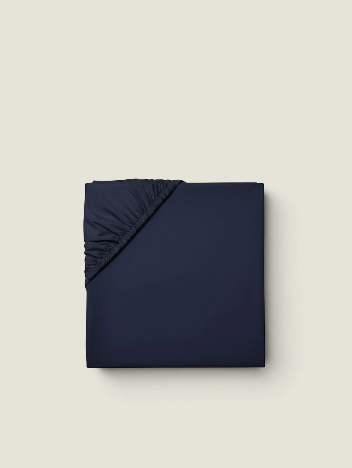 Tommy Hilfiger Arthur Fitted Sheet - 280 Thread Count Sateen Super King / Navy