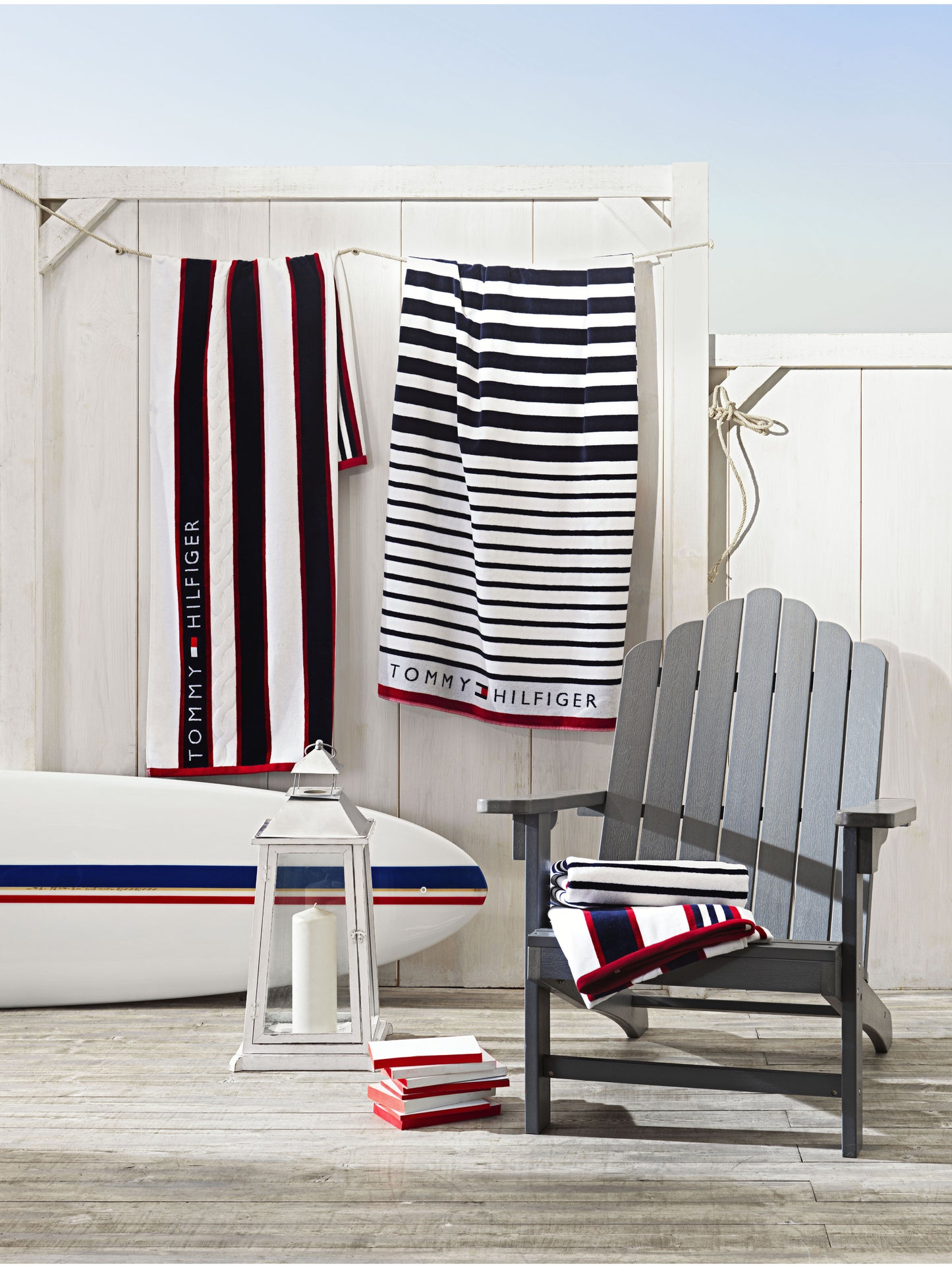 Tommy Hilfiger 450 GSM Dessie Beach Towel