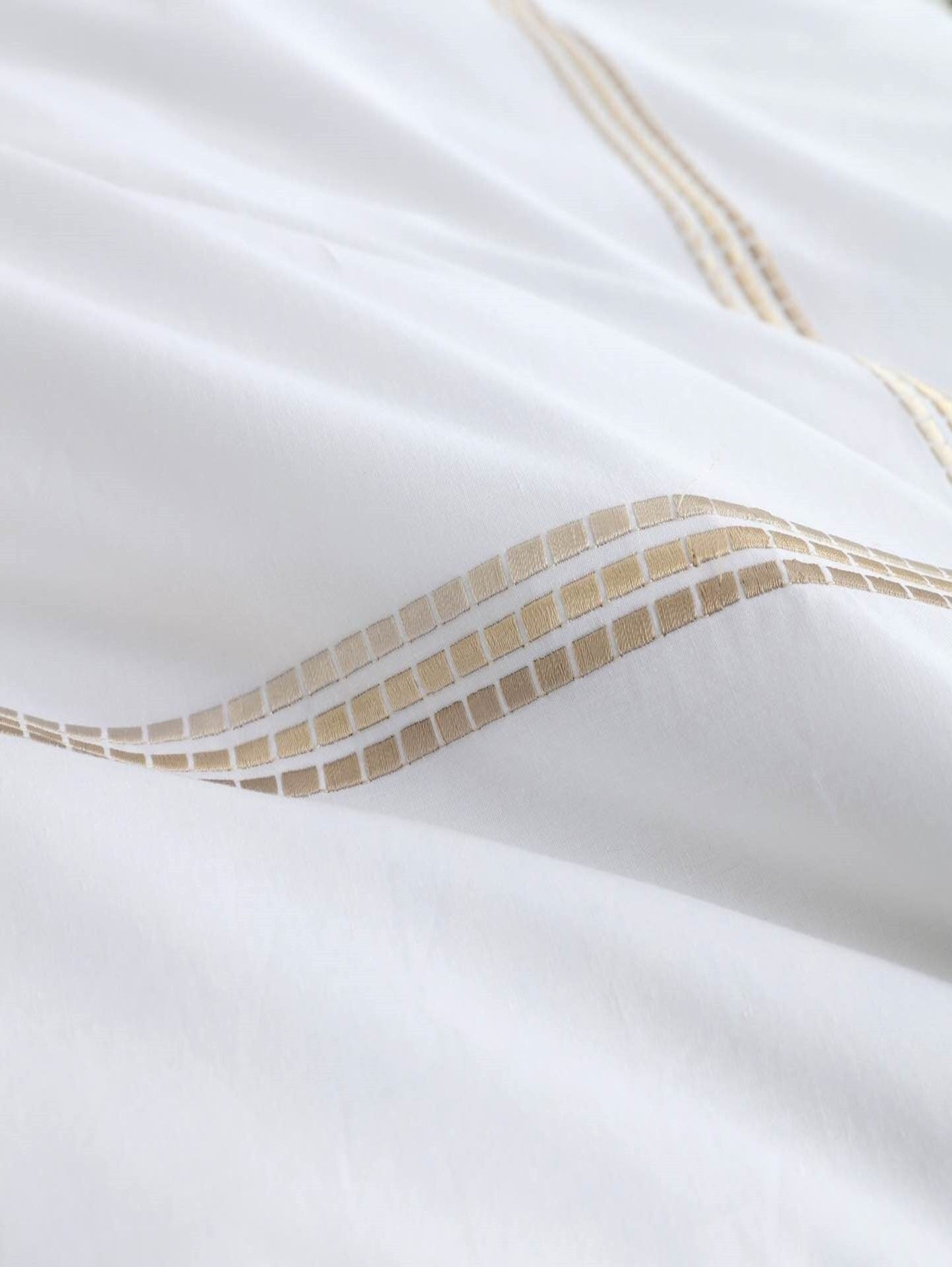 Dwell Alexis Duvet Set - 200 Thread Count Percale