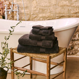 Supreme Hygro Bath Sheet Dark Grey / Bath Sheet - 90x165 CM
