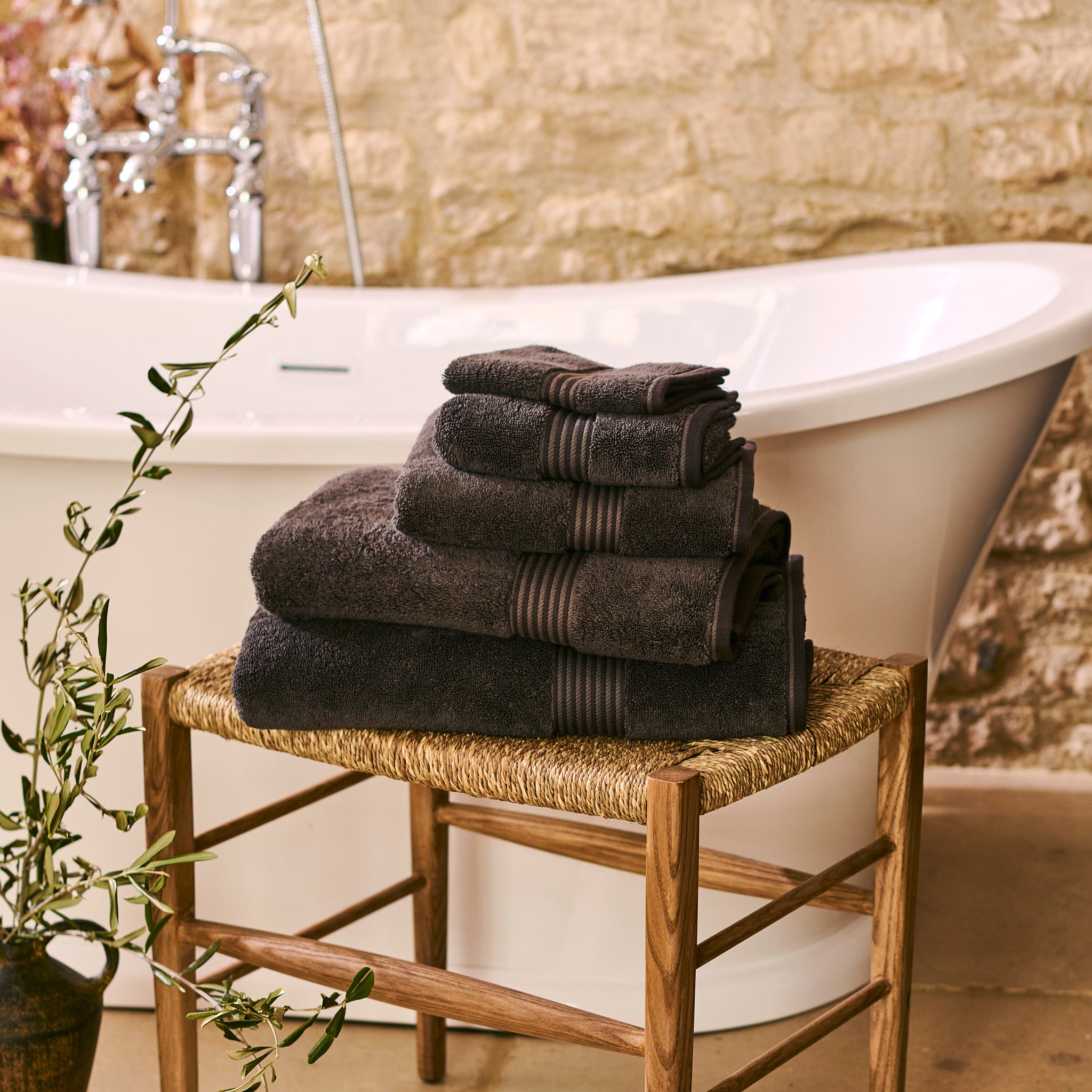 Supreme Hygro Hand Towel Dark Grey / Hand Towel - 50x100 CM