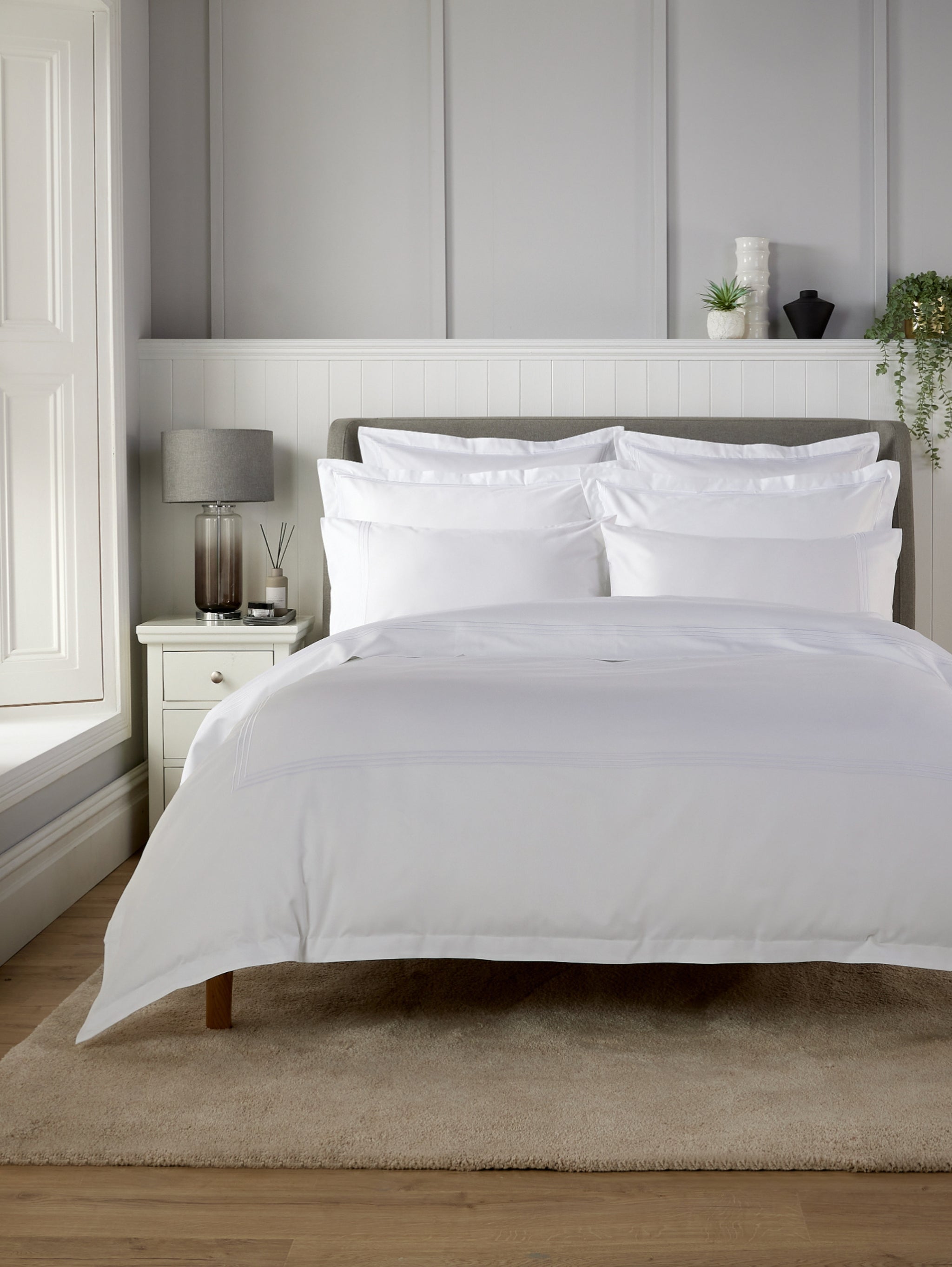 Christy Luxury Supima Duvet Set - 500 Thread Count Sateen