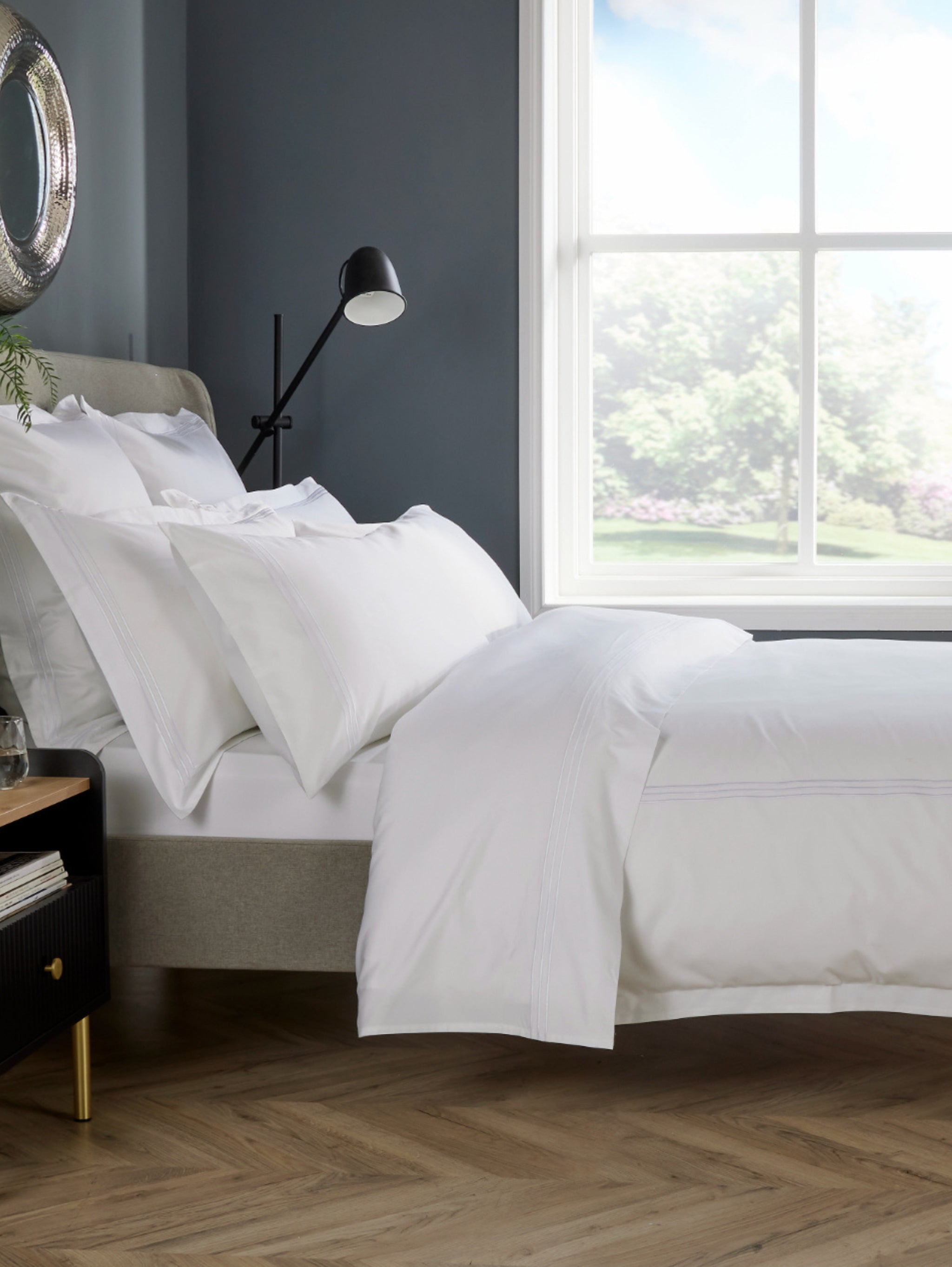 Christy Luxury Supima Duvet Set - 500 Thread Count Sateen