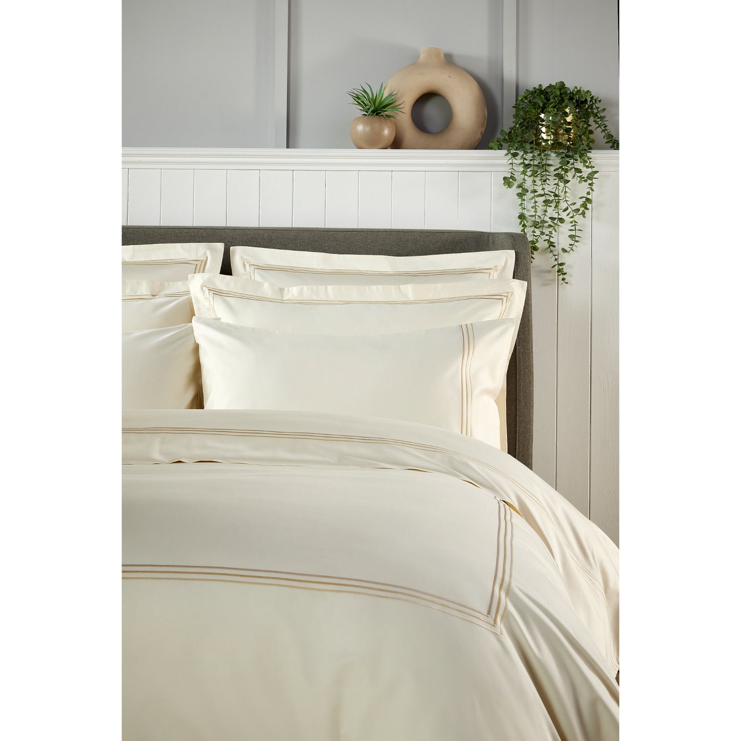 Christy 500TC Supima Oxford Pillowcase Pair – Cream