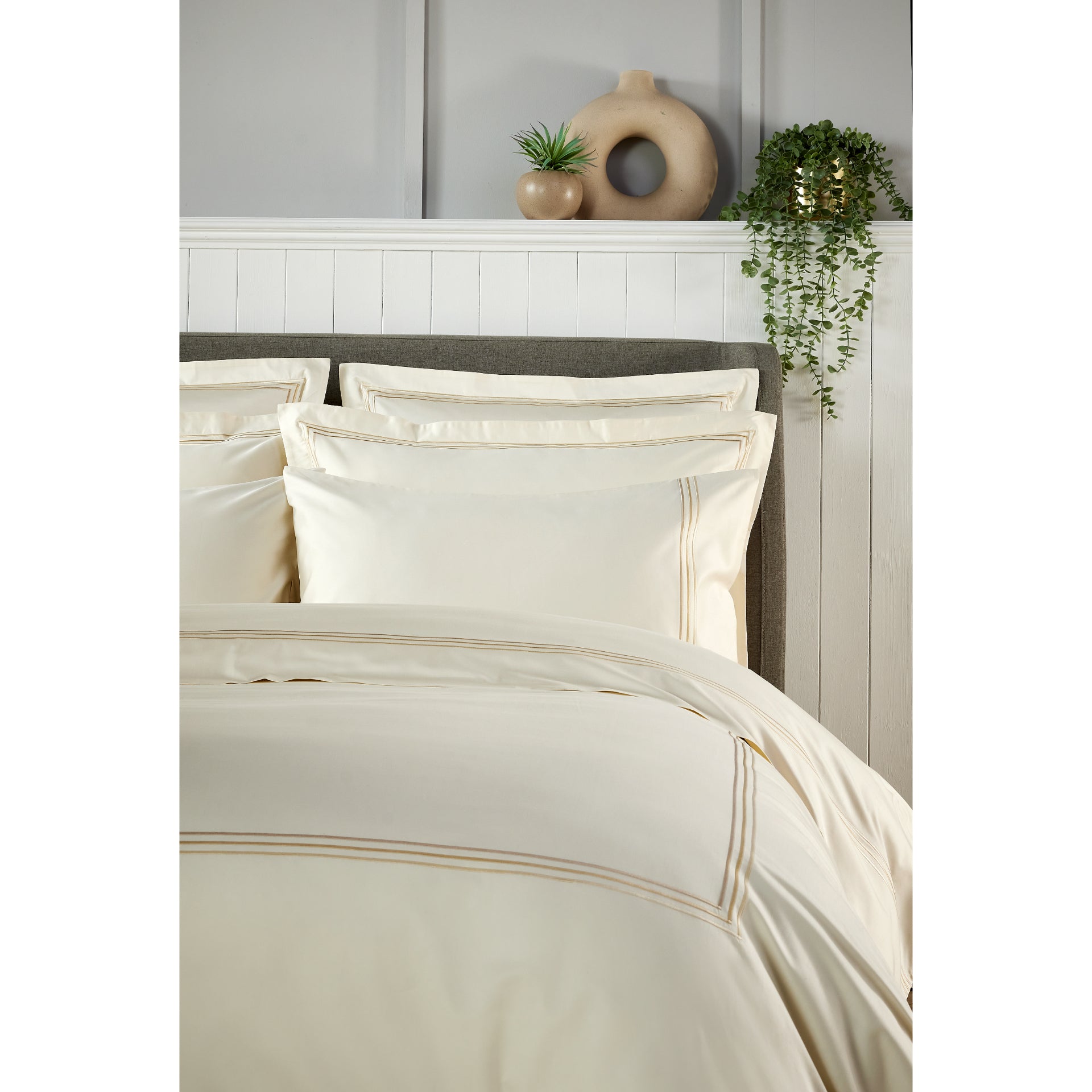 Christy 500TC Supima Oxford Pillowcase Pair – Cream