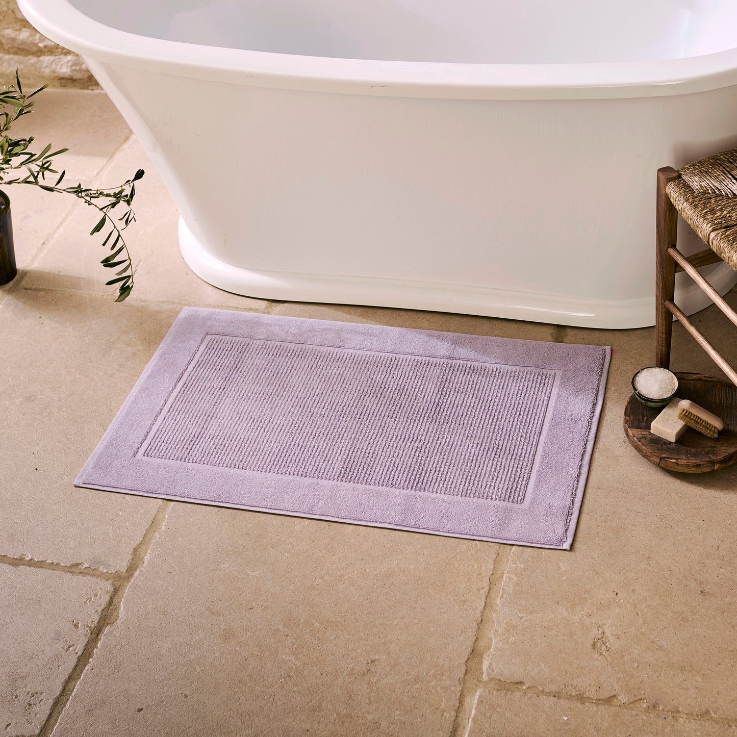 Supreme Hygro Bath Mat Lavender / Bath Mat - 50x90 CM