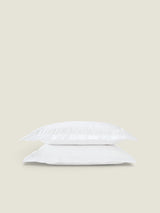 Christy Balmoral Duvet Set - 300 Thread Count Sateen Queen / White