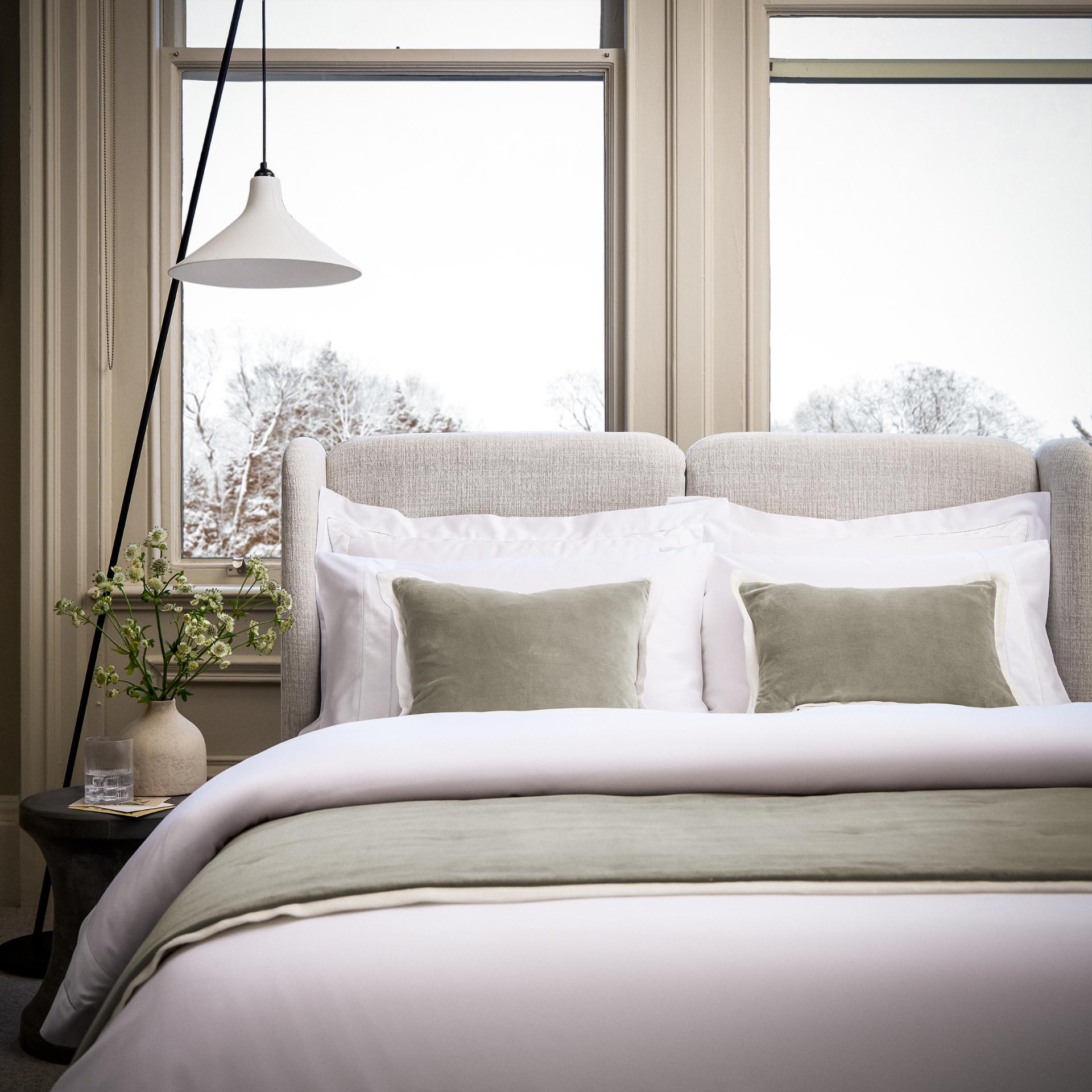 Christy Balmoral Duvet Cover Set – White