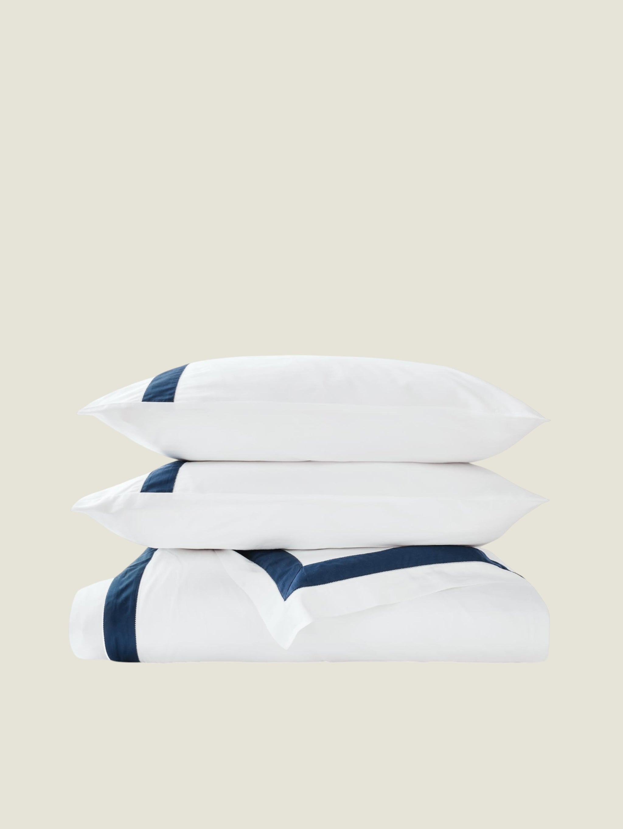Christy Balmoral Duvet Cover Set – Navy Blue