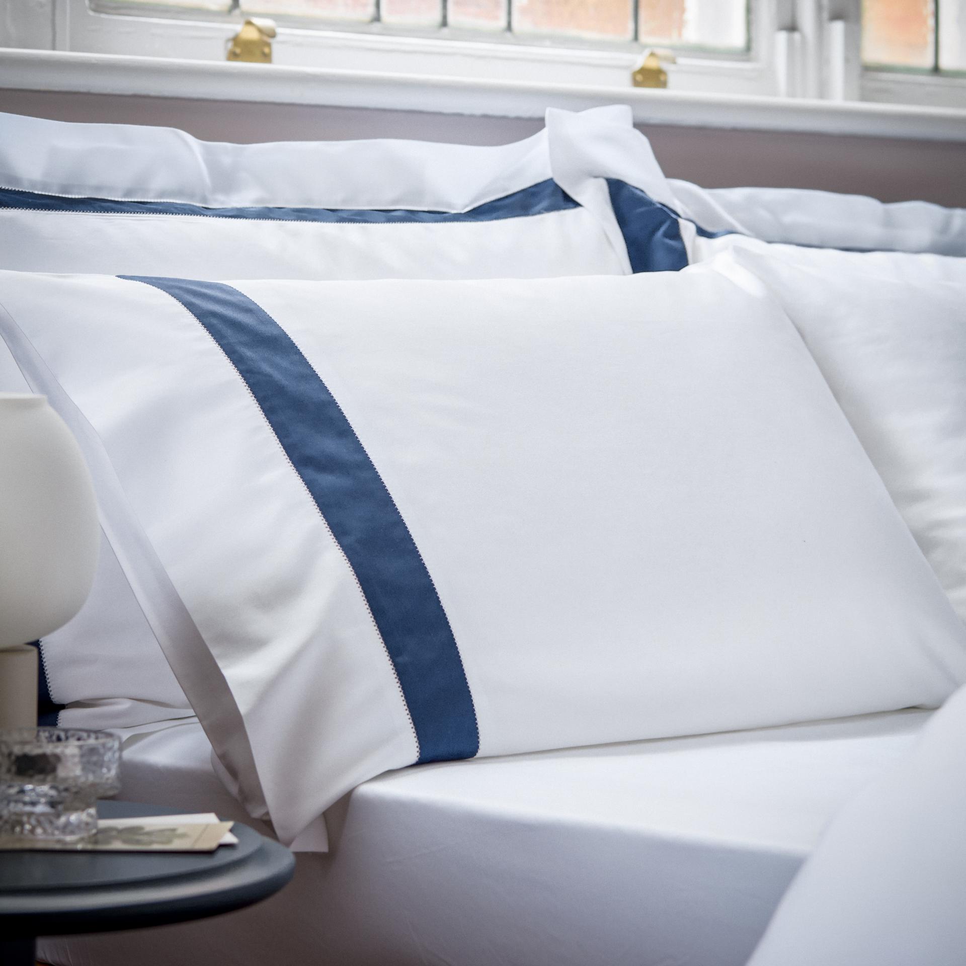 Christy Balmoral Duvet Cover Set – Navy Blue