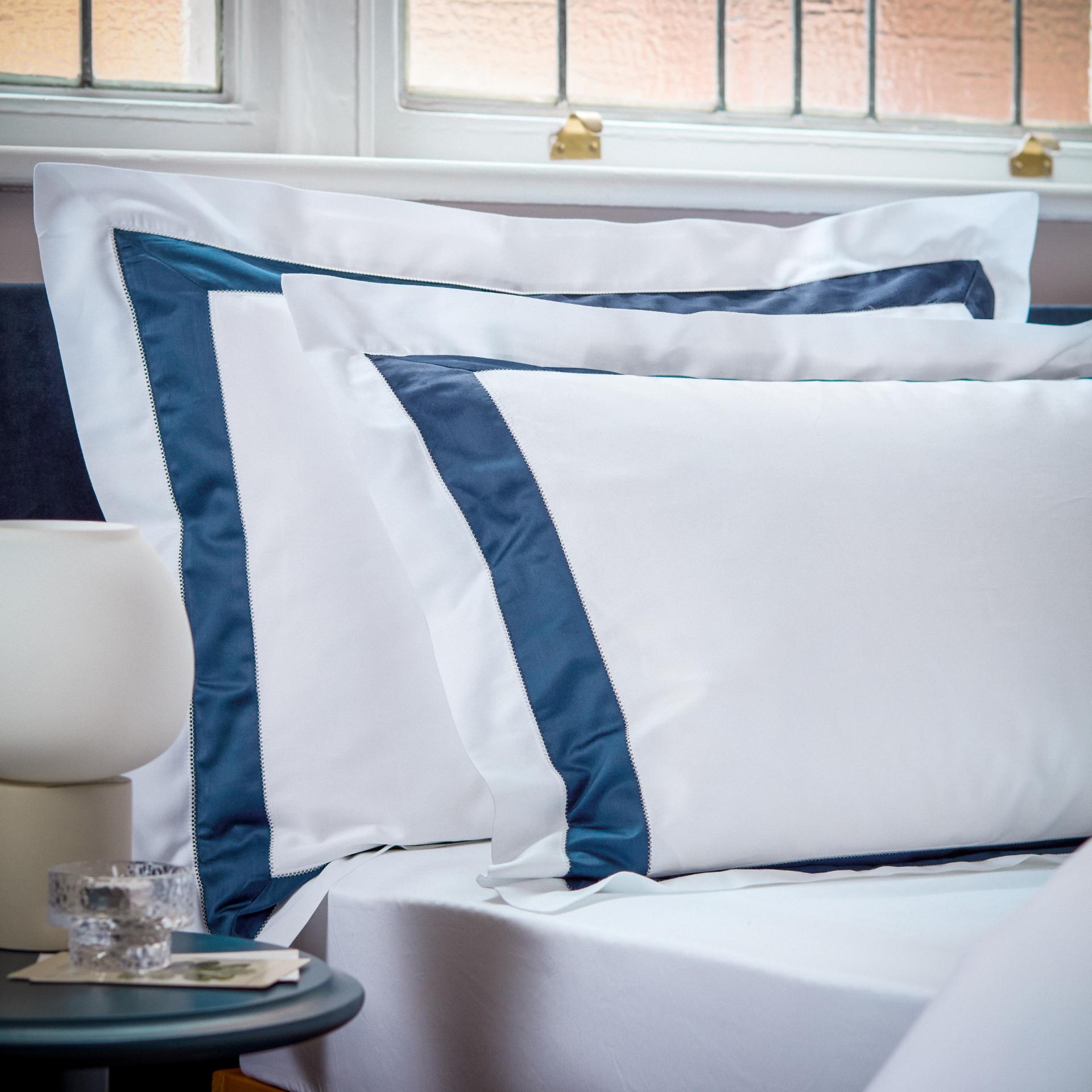 Christy Balmoral Duvet Cover Set – Navy Blue