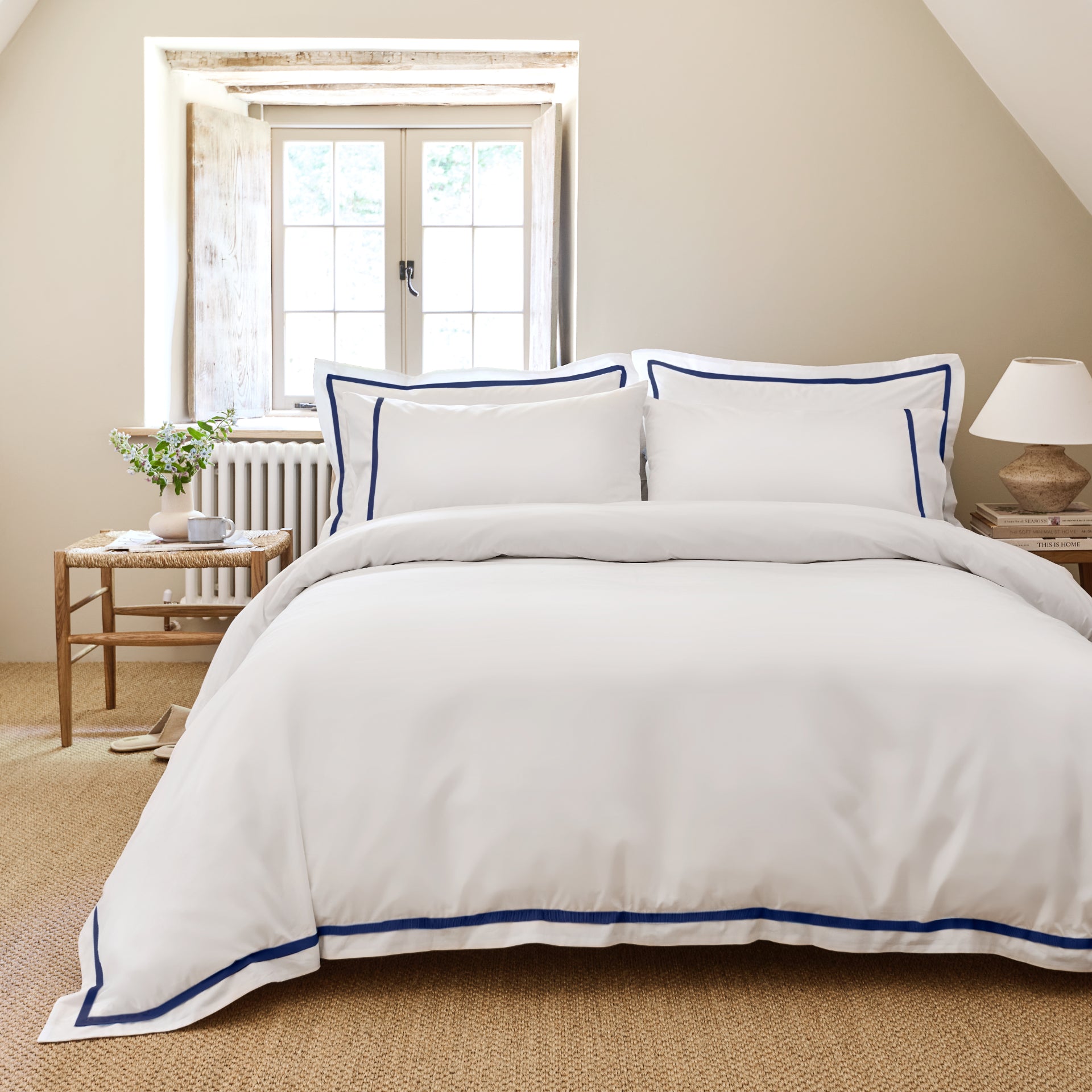 Christy Beaumont Super King Duvet Cover Set – Navy 5057241292539