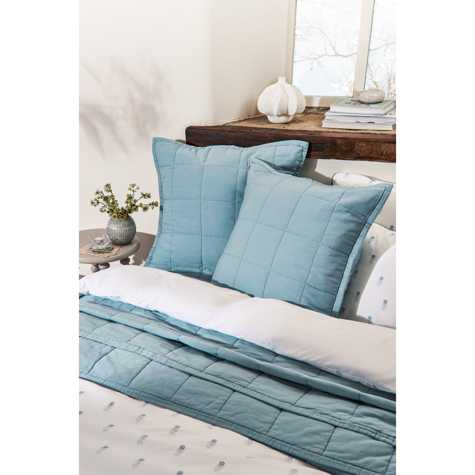 Christy Laundered Quilt - 300 Thread Count Sateen