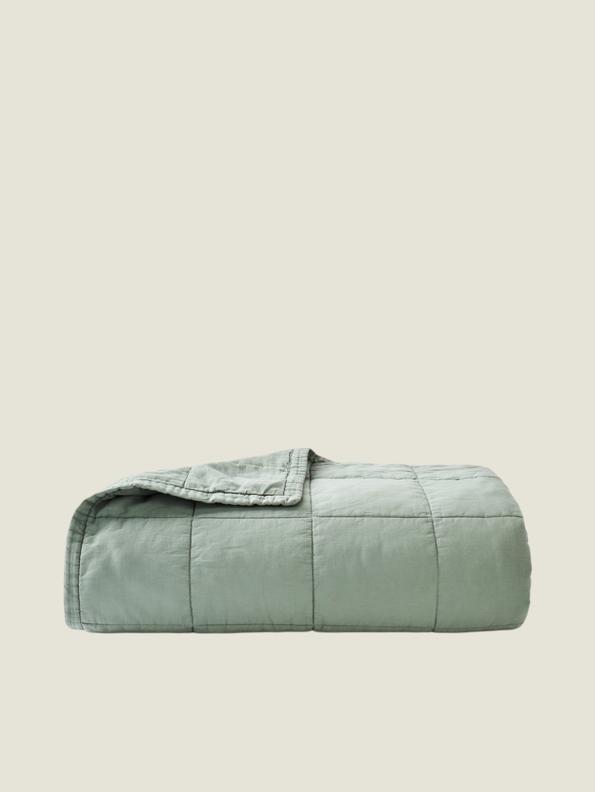 Christy Laundered Quilt - 300 Thread Count Sateen