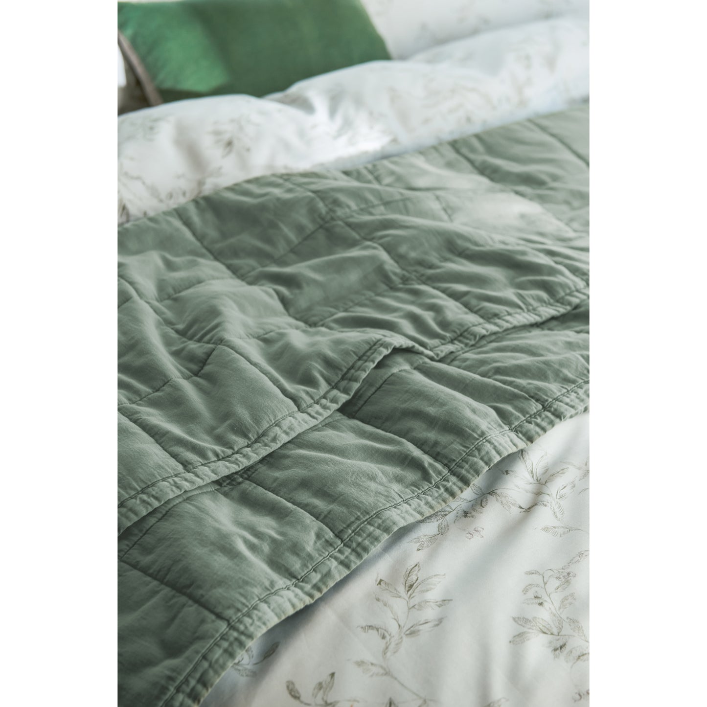 Christy Laundered Quilt - 300 Thread Count Sateen