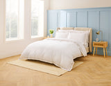 Nautical Duvet Set White with Silver Embroidery Light Grey / Double - 200x200, 50x75 + 5 CM (2)