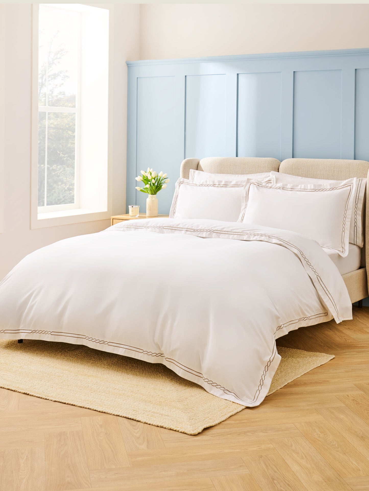 Christy Nautical Duvet Set - 400 Thread Count Sateen