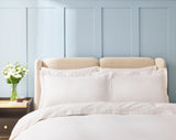 Nautical Duvet Set White with White Embroidery White / Gulf King - 240x220, 50x75 + 5 CM (2)