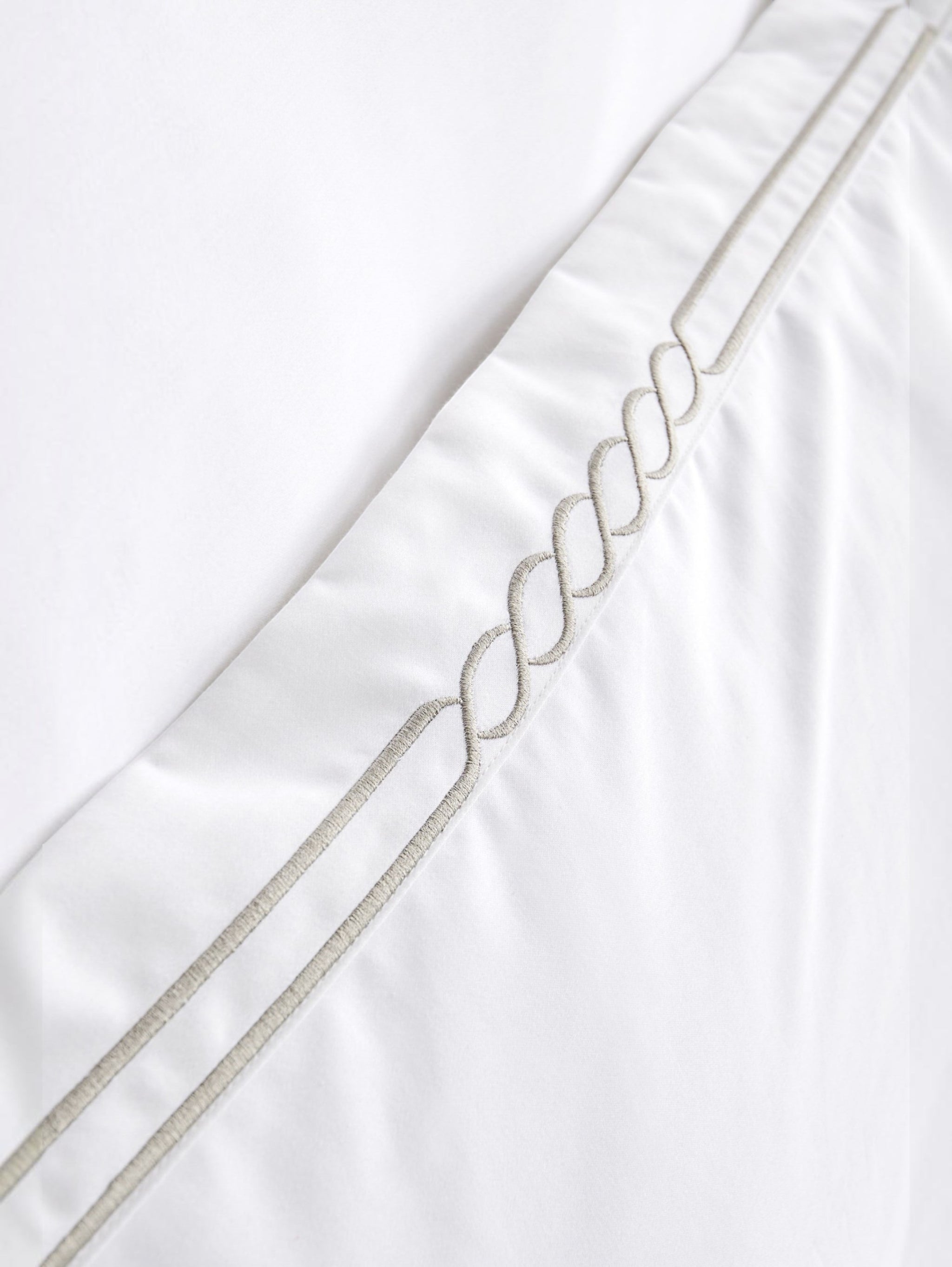 Christy Nautical Pillow Cover - 400 Thread Count Sateen