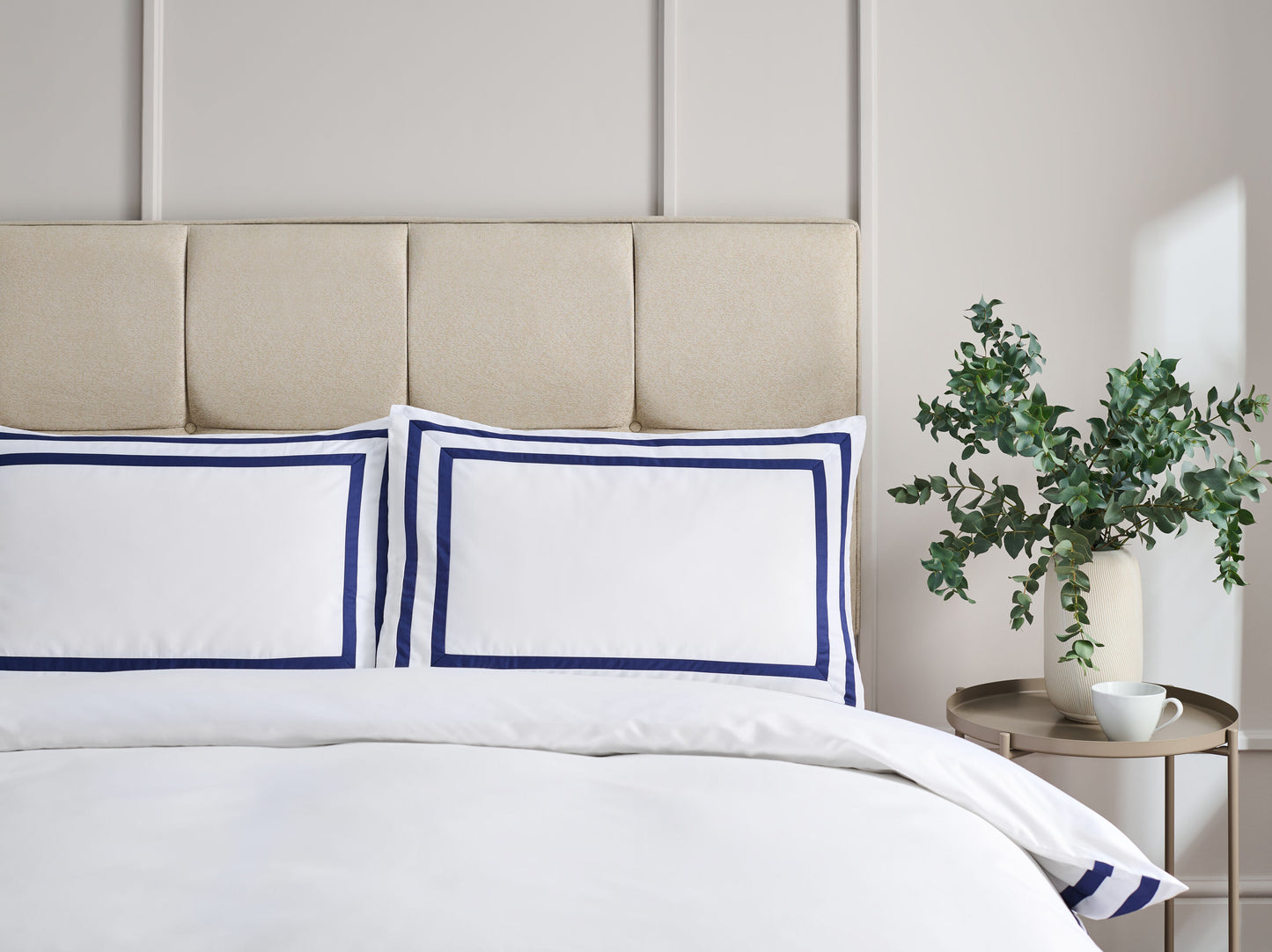 Malvern Duvet Set Navy / King - 230x220 CM, 50x75 (2)