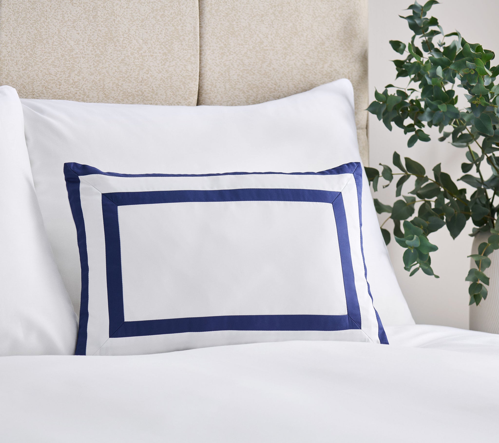 Malvern Duvet Set Navy / Super King - 260x220 CM, 50x75 CM (2)