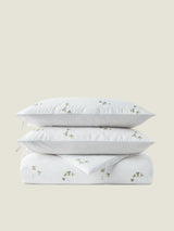 Christy Clover Duvet Set – Green