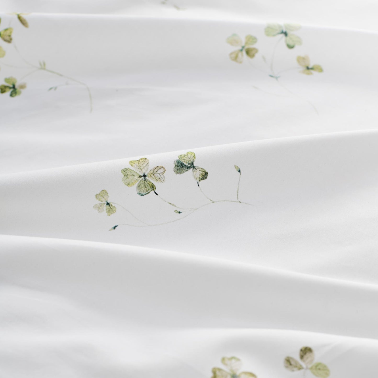 Christy Clover Duvet Set – Green
