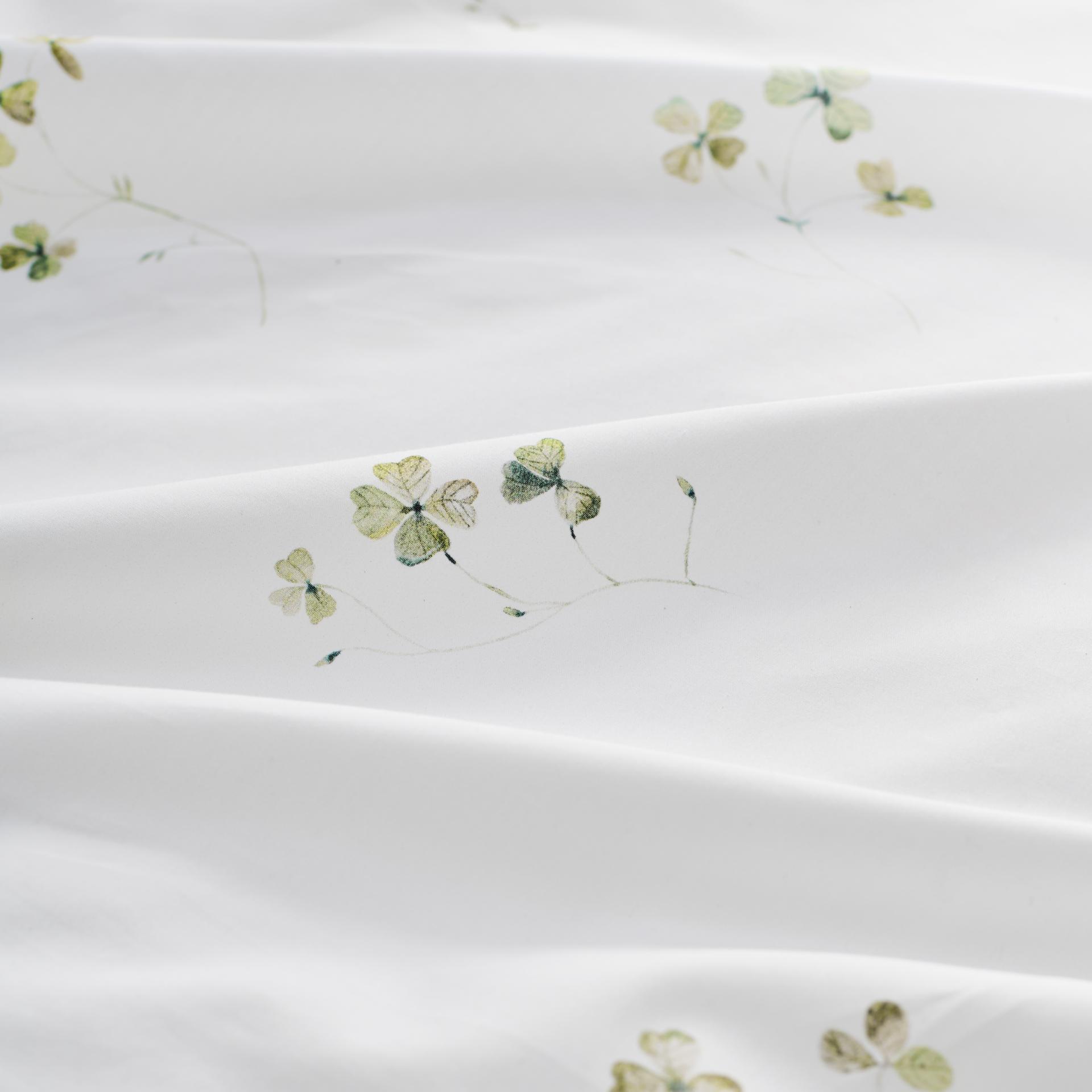 Christy Clover Duvet Set – Green