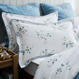 Forget Me Knot Kedge Pillowcase Pair Blue Blue / Standard Pillow Case Pair - 50x75 CM (2)