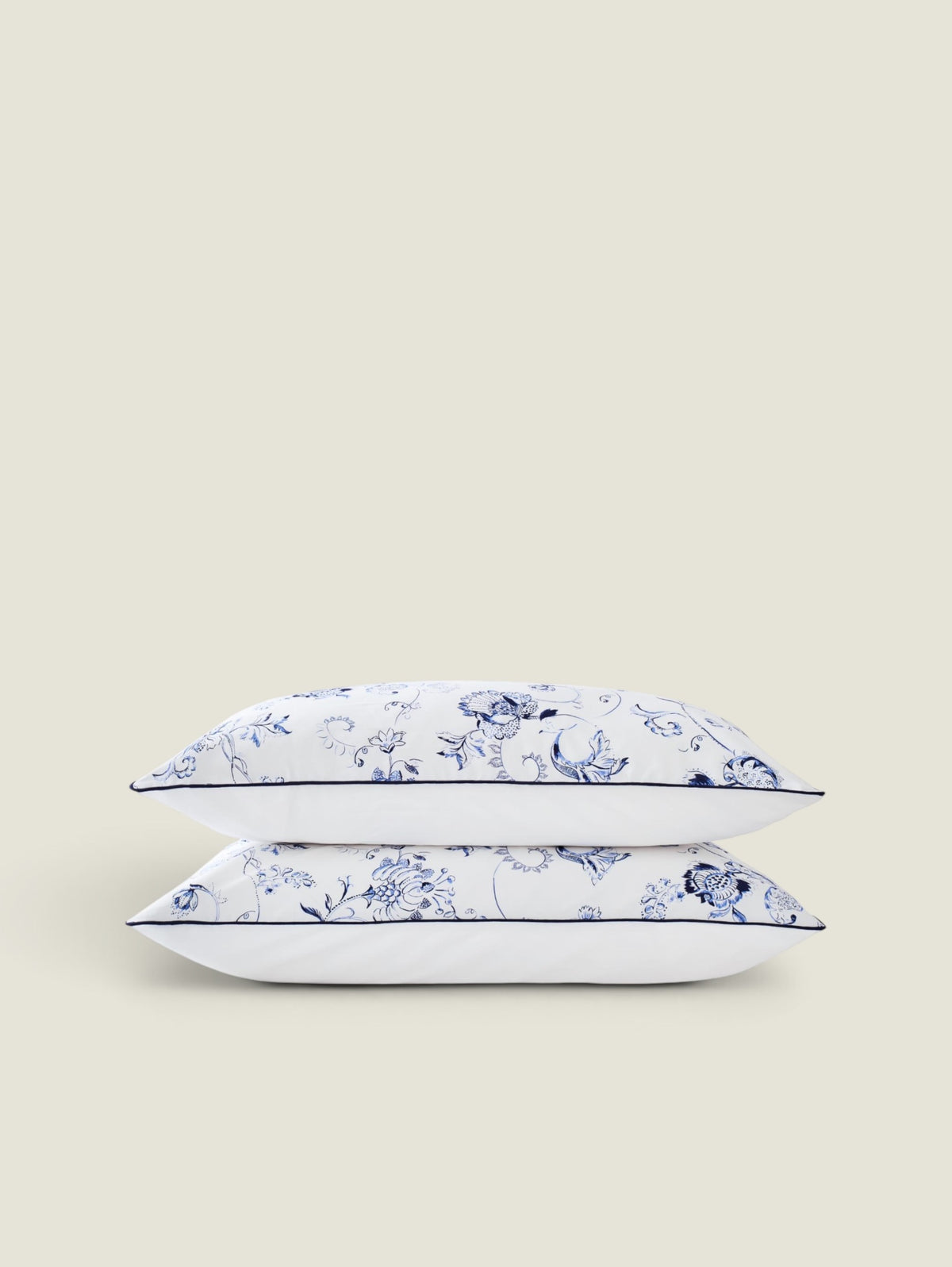 Christy Hardwick Duvet Set - 300 Thread Count Sateen Super King / Navy Blue