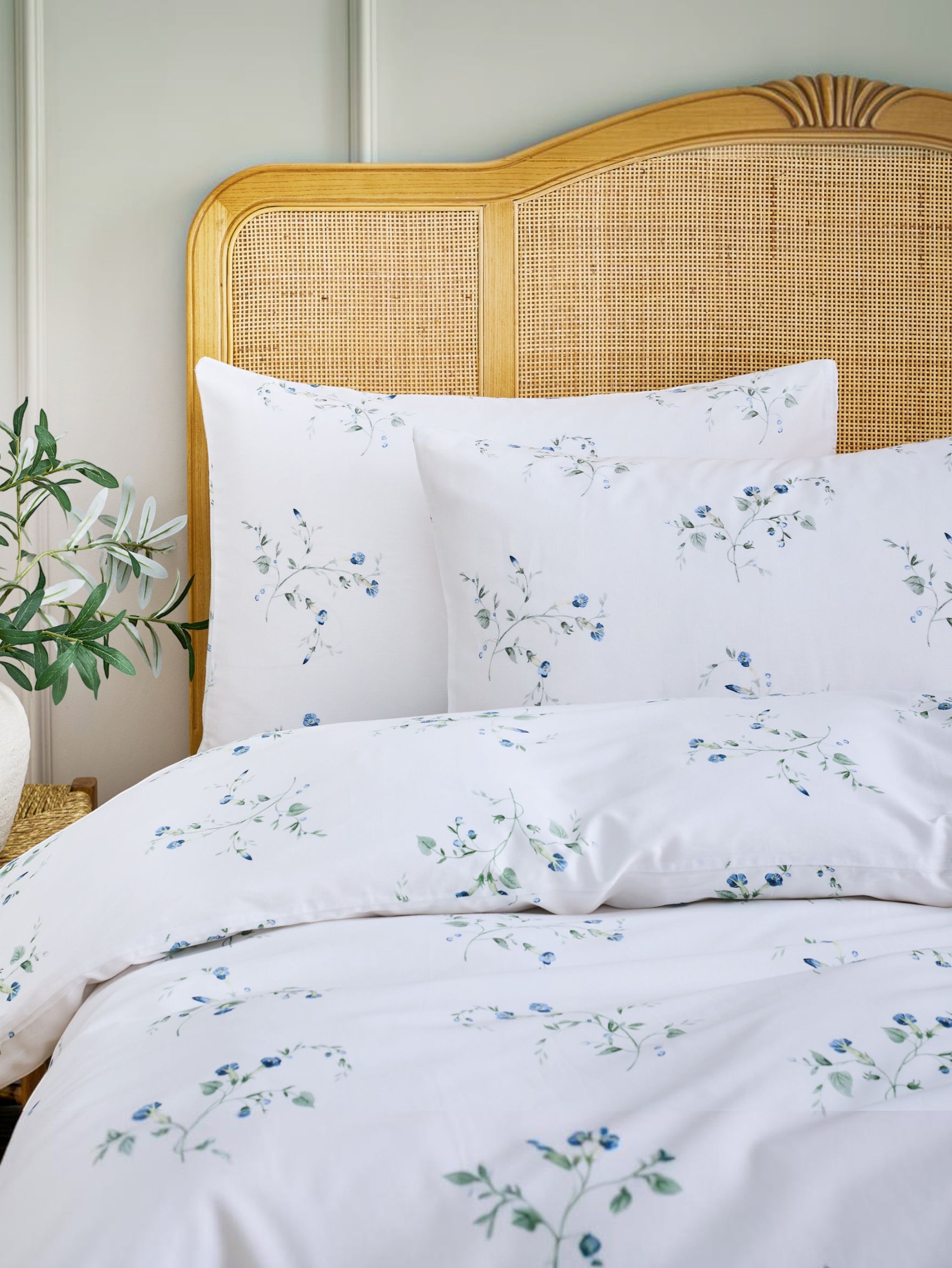 Christy Forget Me Knot Comforter Set - 200 Thread Count Sateen