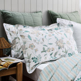 Kew Standard Pillow Case Pair Aqua UAE Blue / Pillow Case Pair -  50x 80 CM (2)