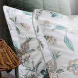 Kew Standard Pillow Case Pair Aqua UAE Blue / Pillow Case Pair -  50x 80 CM (2)