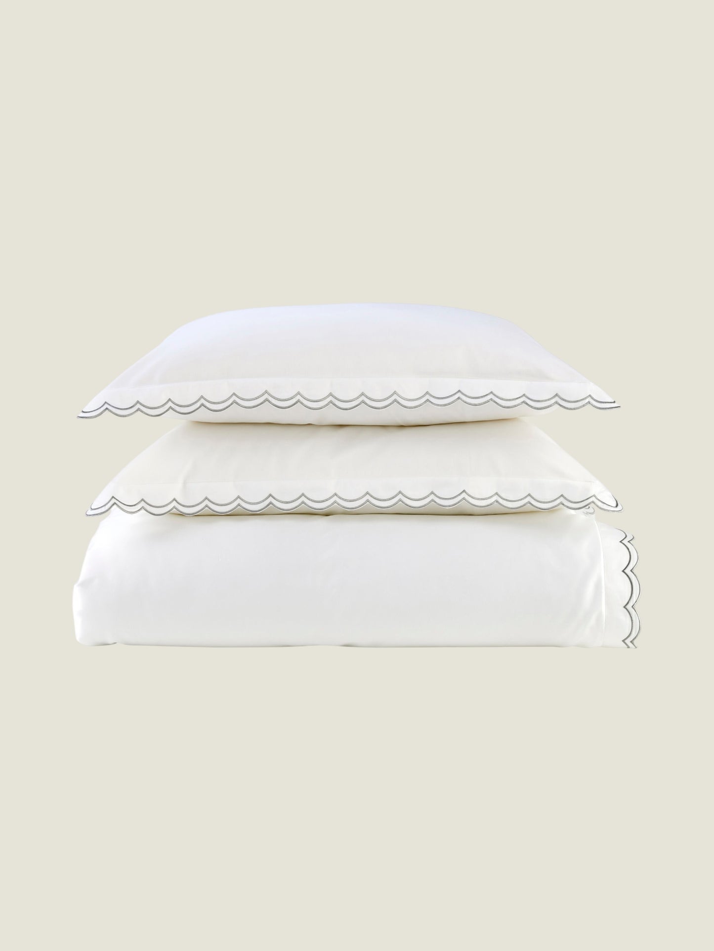 Scallop Edge Duvet Set