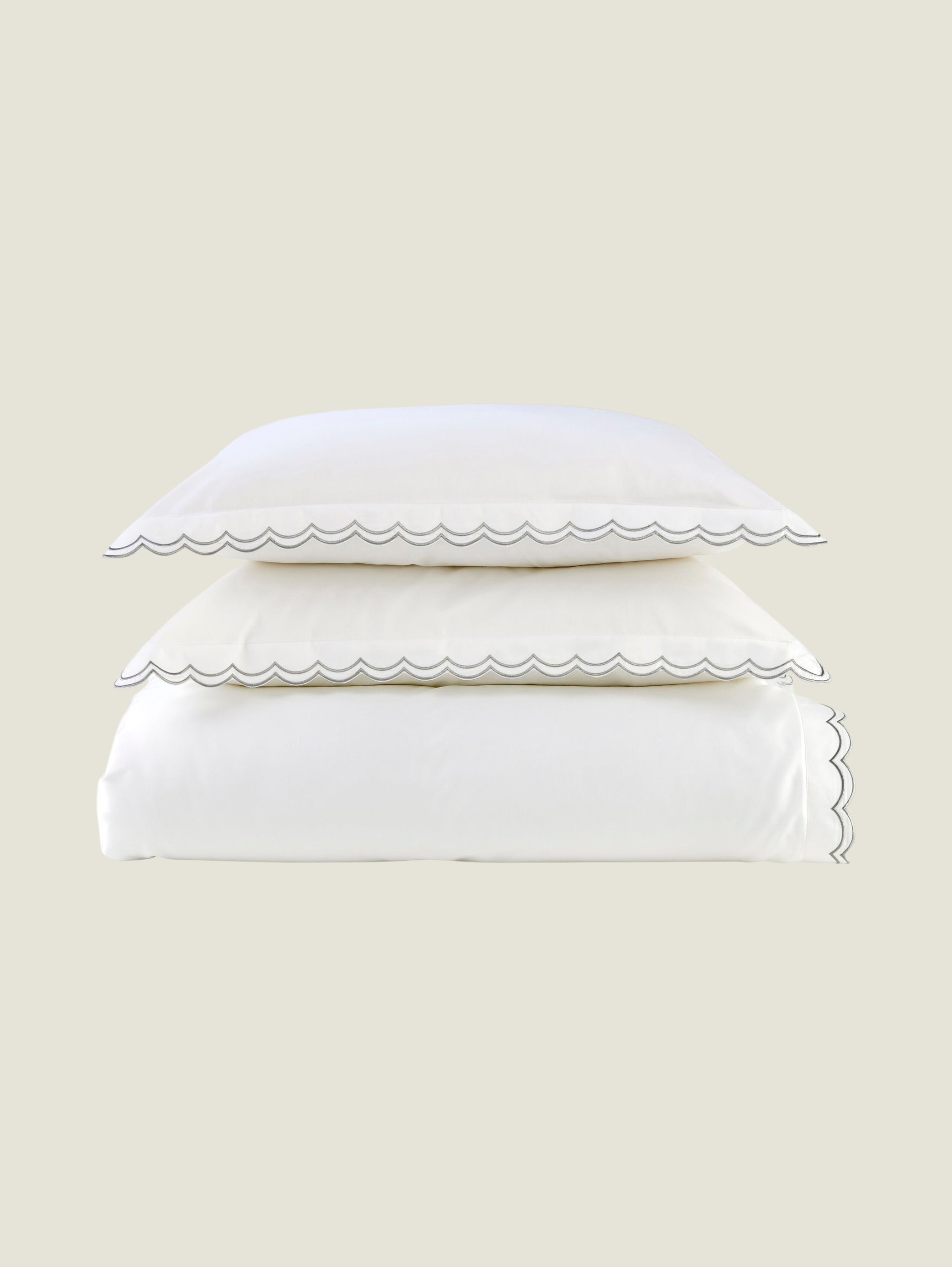 Scallop Edge Duvet Set