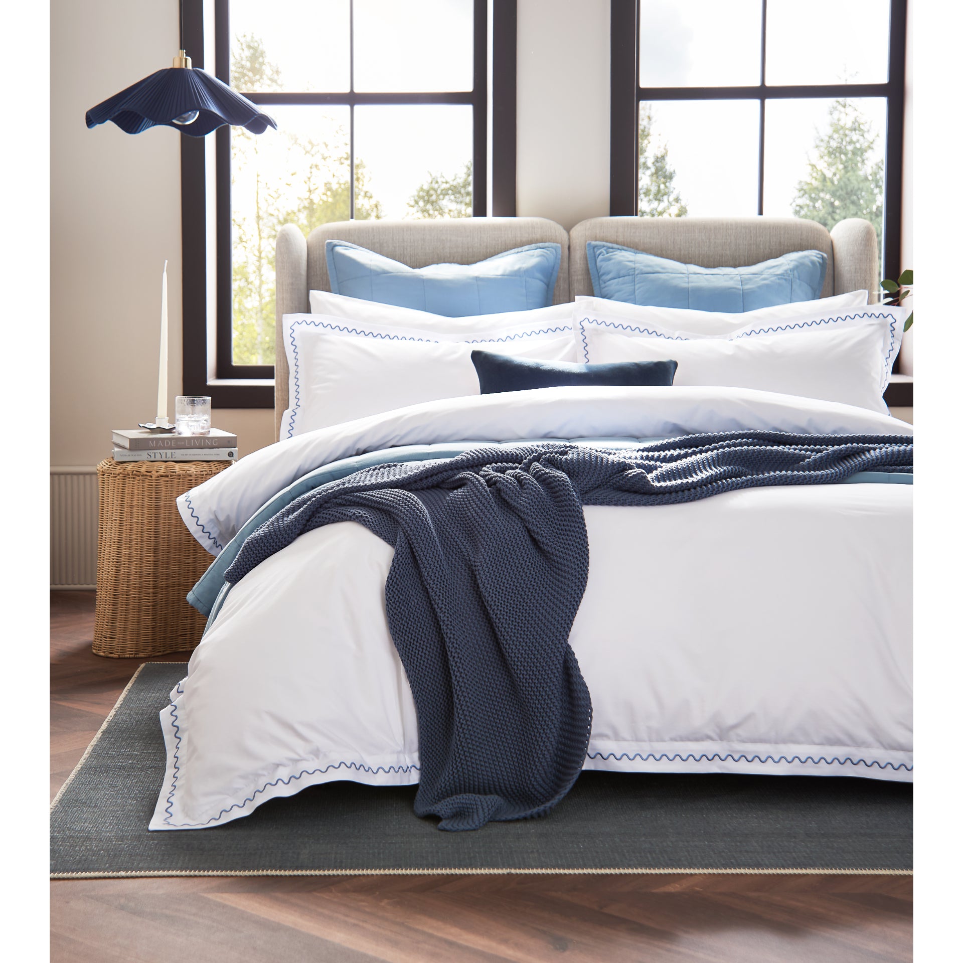 Christy Wave Duvet Set - 200 Thread Count Percale