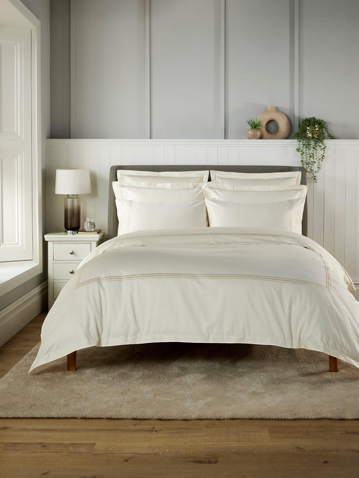 Christy Luxury Supima Duvet Set - 500 Thread Count Sateen