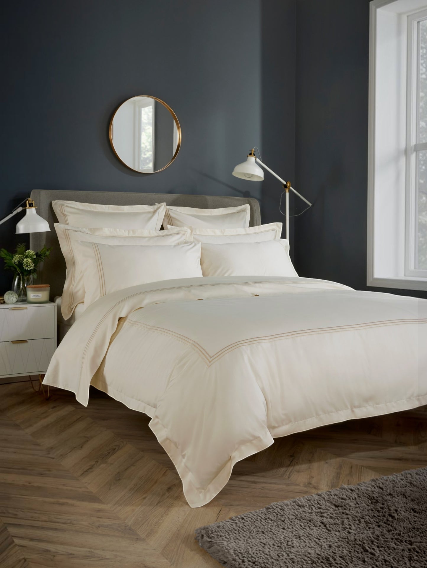 Christy Luxury Supima Duvet Set - 500 Thread Count Sateen