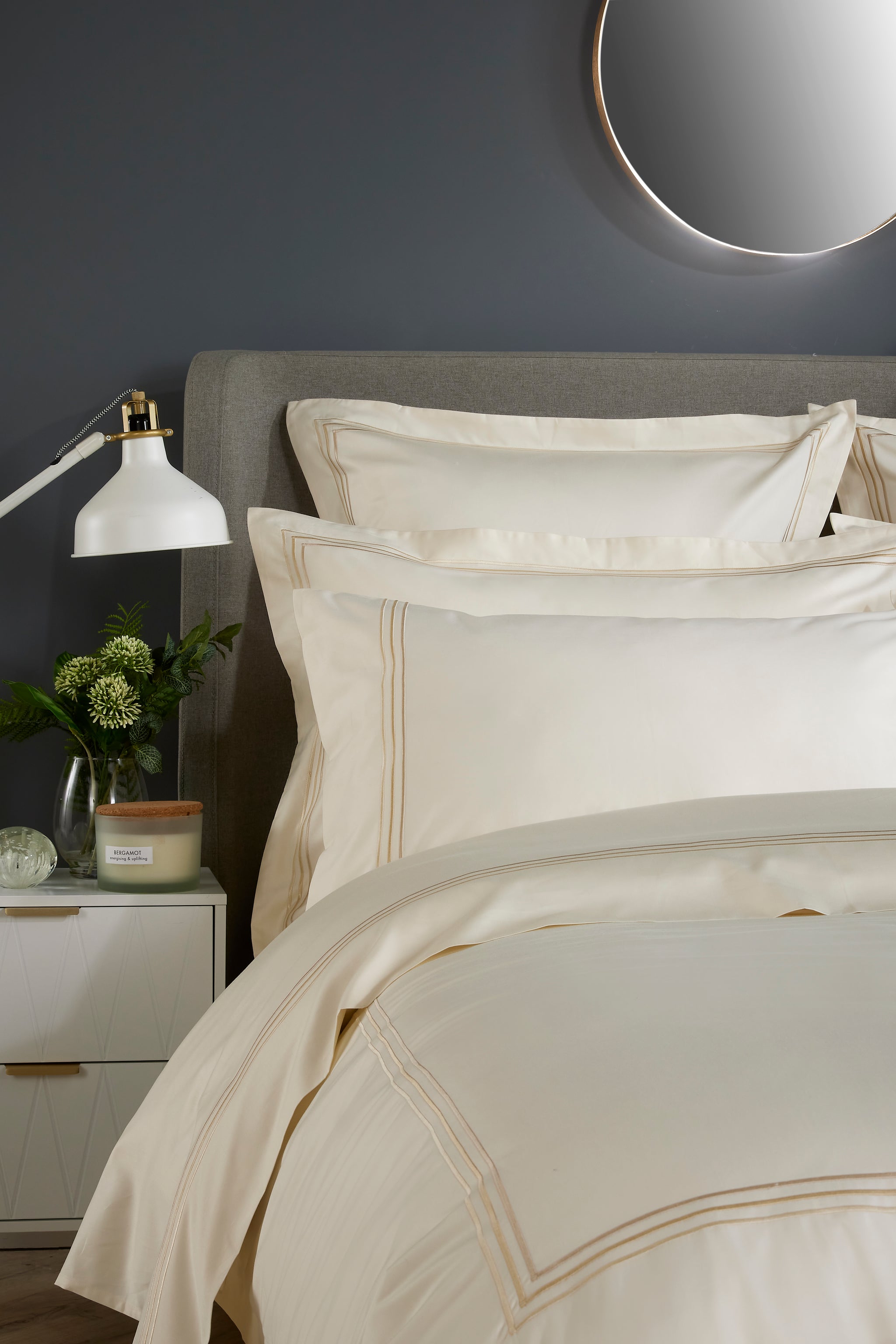 Christy 500TC Supima Duvet Set – Cream